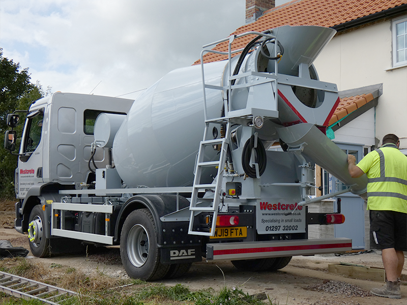 Readymix Unloading